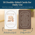 Cargar la imagen en la vista de la galería, Recovery Affirmation Card Deck- Gift Set