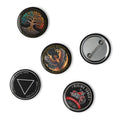 Load image into Gallery viewer, Sobriety Pin Button Set – Recovery Symbol Designs (5-Pack)