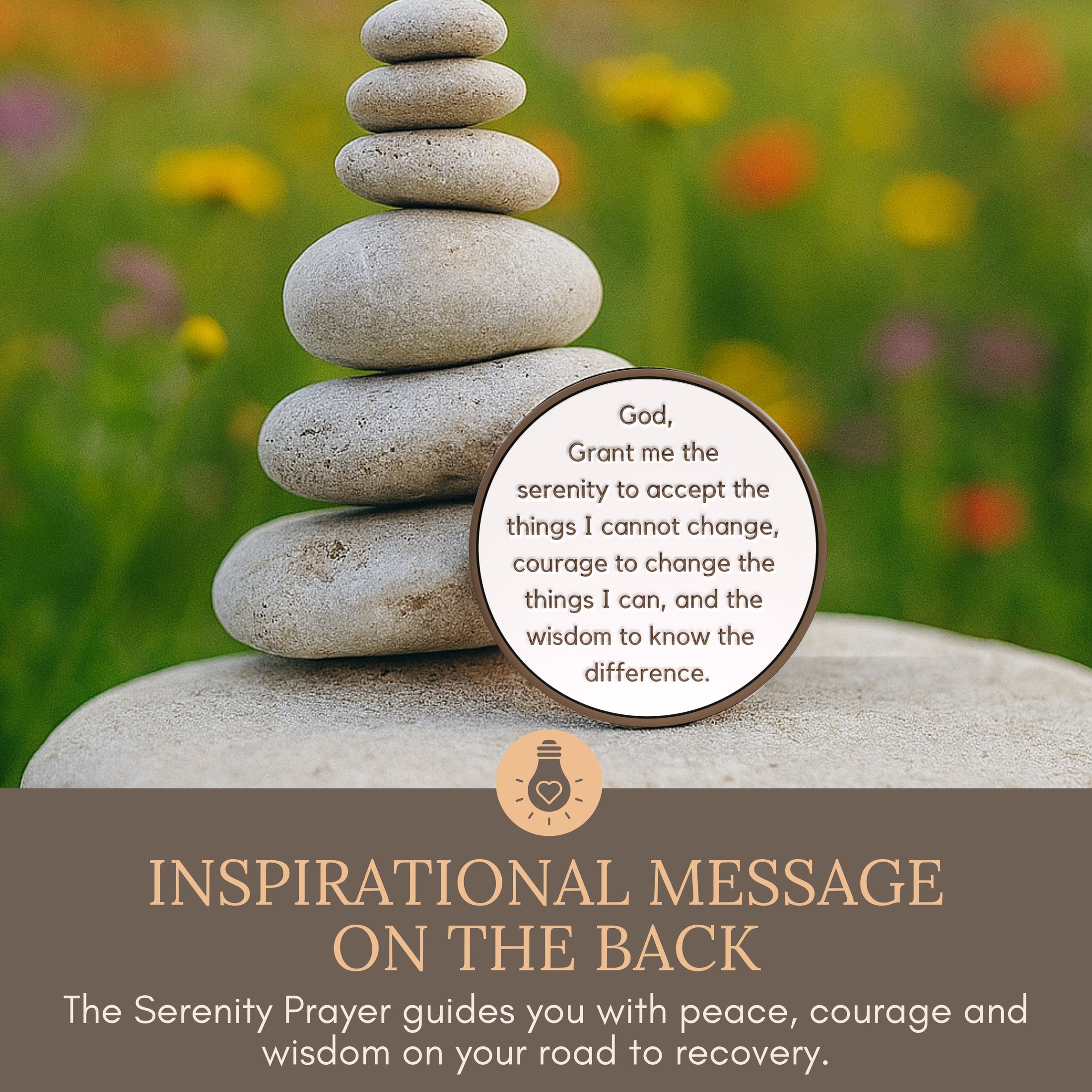 Tree of Life Affirmation Sobriety Coin Gift Set - Limited Edition