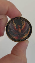 Load and play video in Gallery viewer, Phoenix Sobriety Affirmation Coin Gift Set
