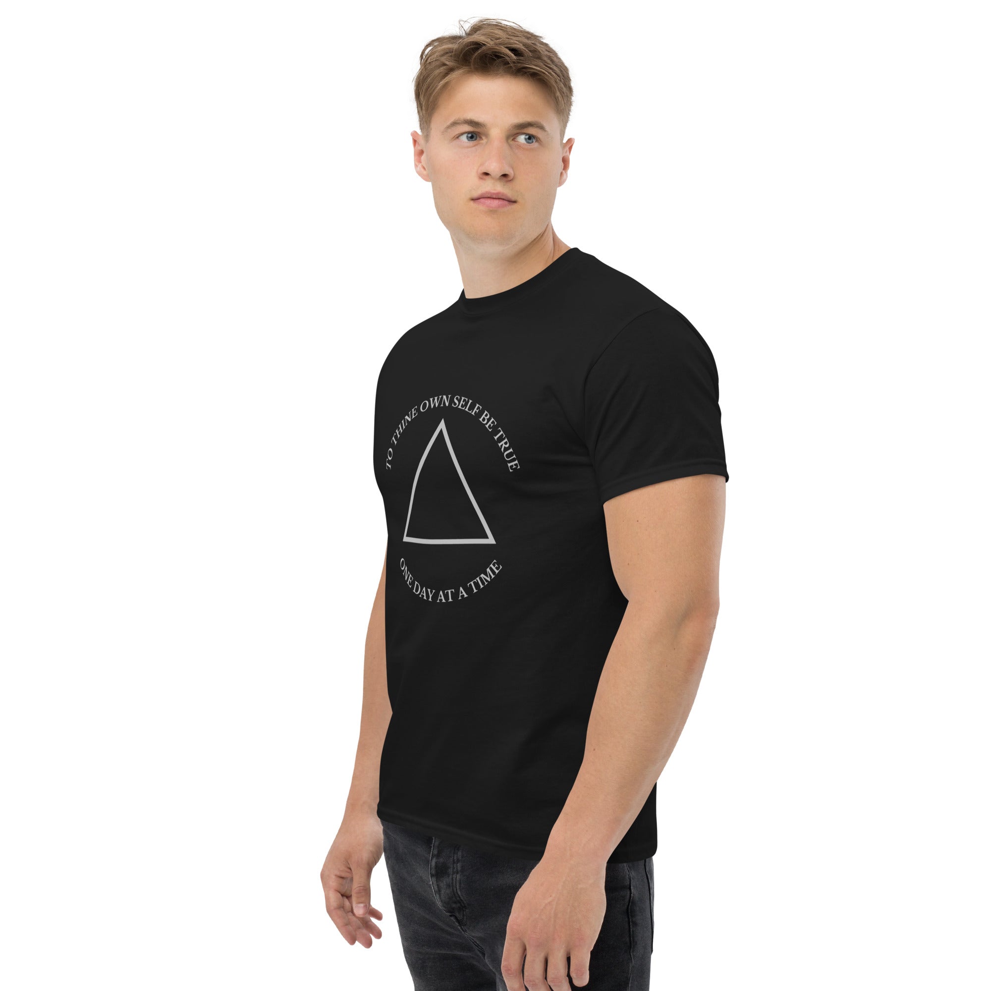 Recovery Sobriety T-Shirt – "To Thine Own Self Be true" Unisex classic tee