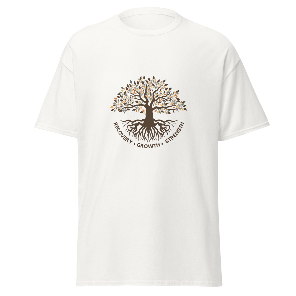 Tree of Life Recovery Sobriety T-Shirt –  Unisex classic tee